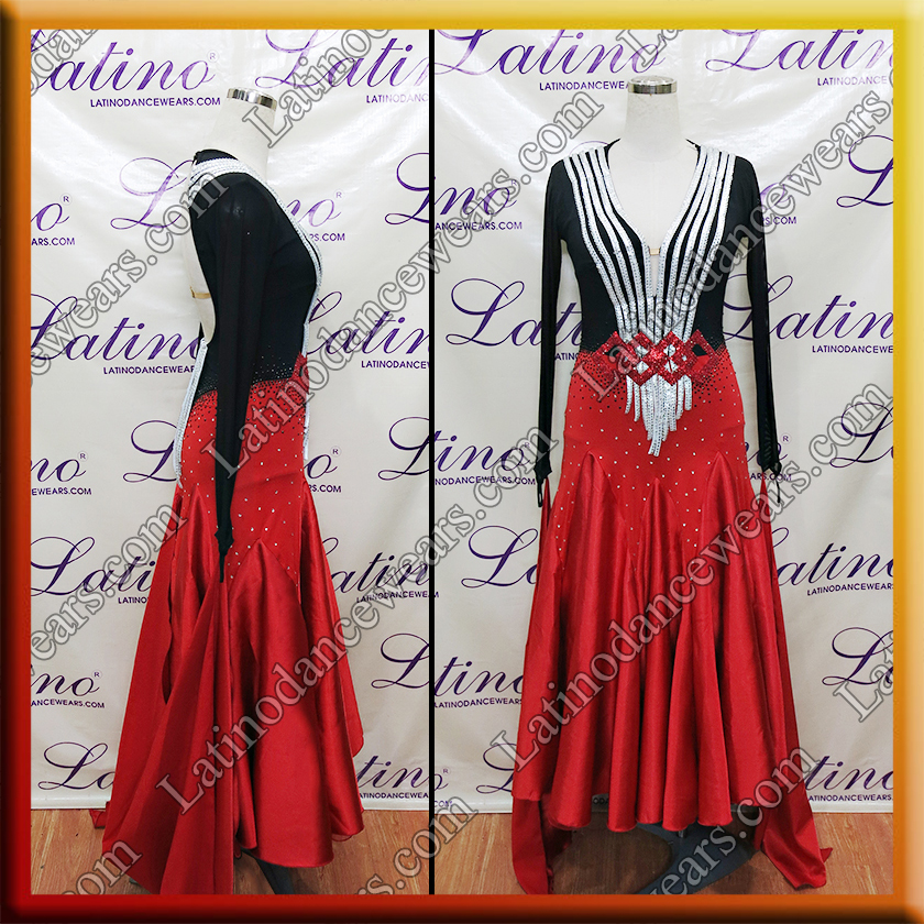 BALLROOM COMPETITION DRESS LDW SIZE M (VS183)