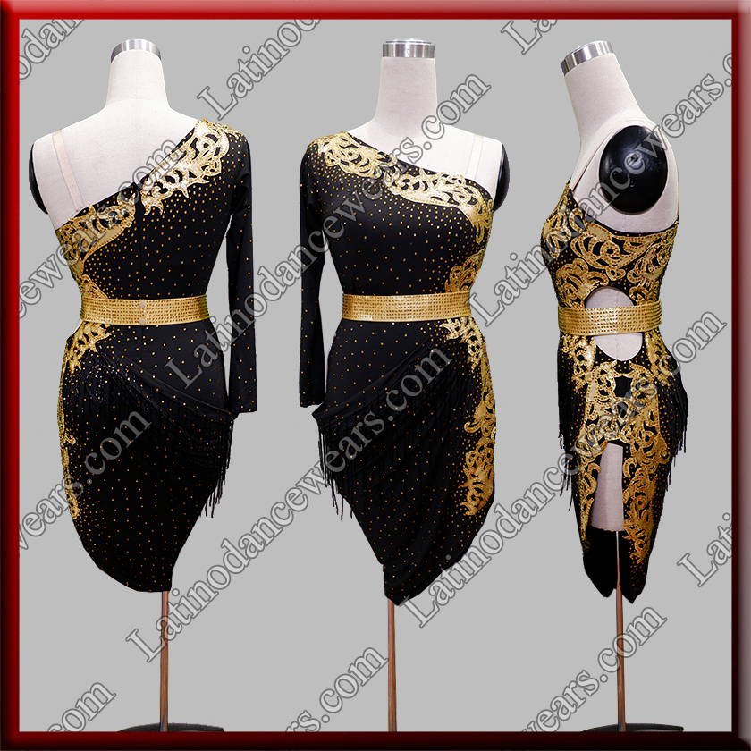 LATIN SALSA COMPETITION DRESS LDW (LT3137A)