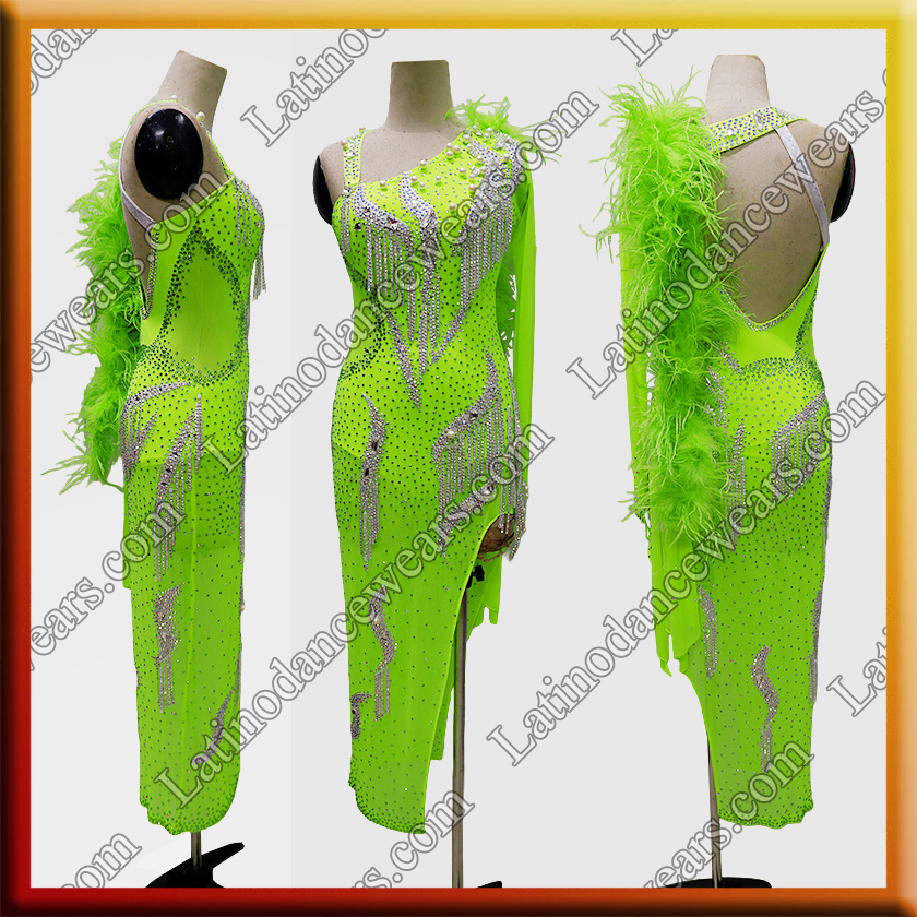 LATIN SALSA COMPETITION DRESS LDW (LT1791A)