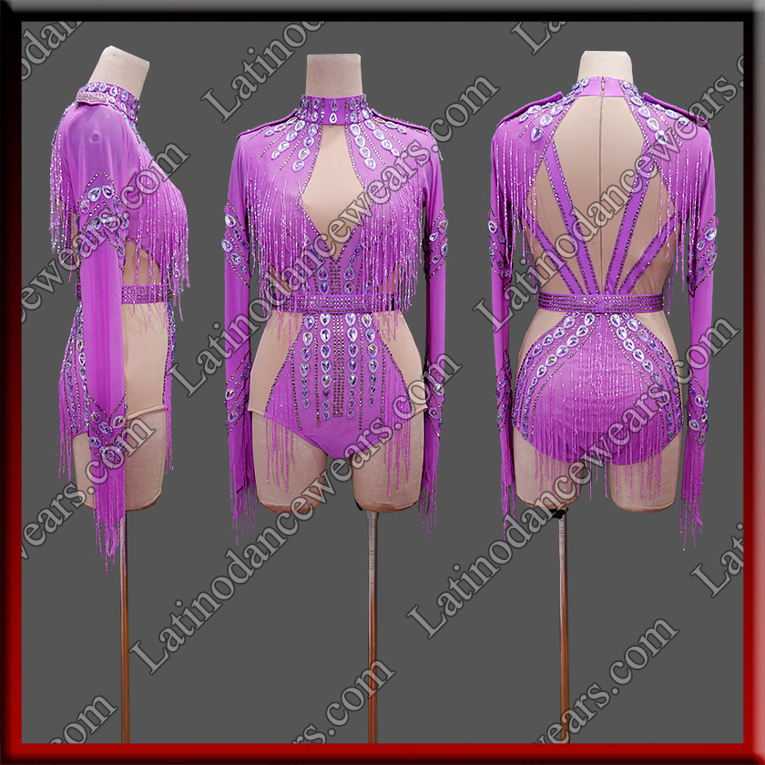 LATIN SALSA COMPETITION DRESS LDW (LT3194)