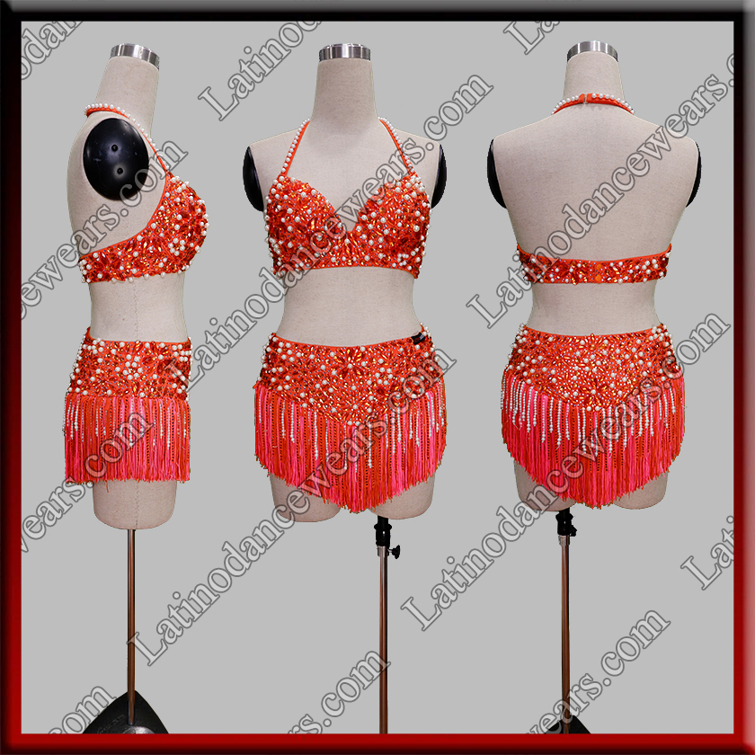 LATIN SALSA COMPETITION DRESS LDW (LT3582)