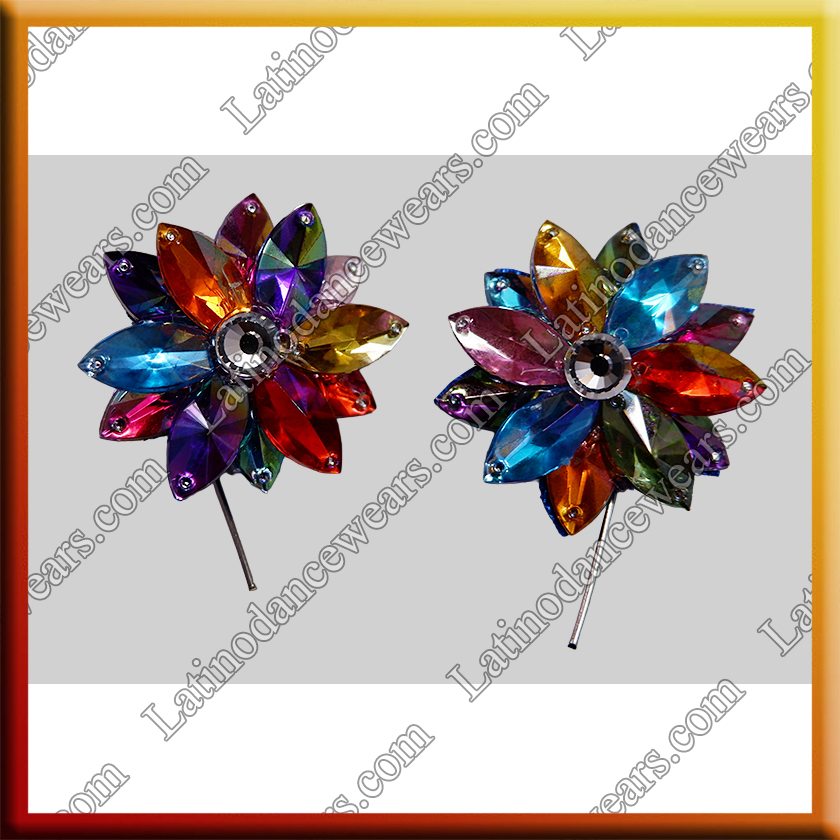 WOMAN LATIN SALSA BALLROOM EARRINGS (EA62)