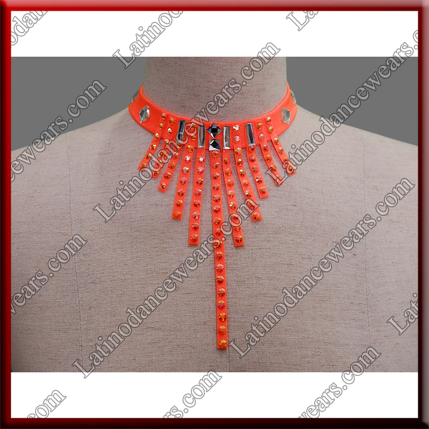 WOMAN LATIN SALSA BALLROOM NECKLACE (NEC111)