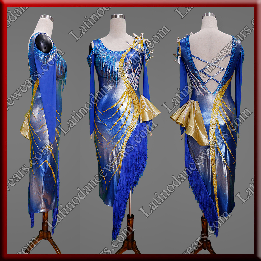 LATIN SALSA COMPETITION DRESS LDW (LT1796)