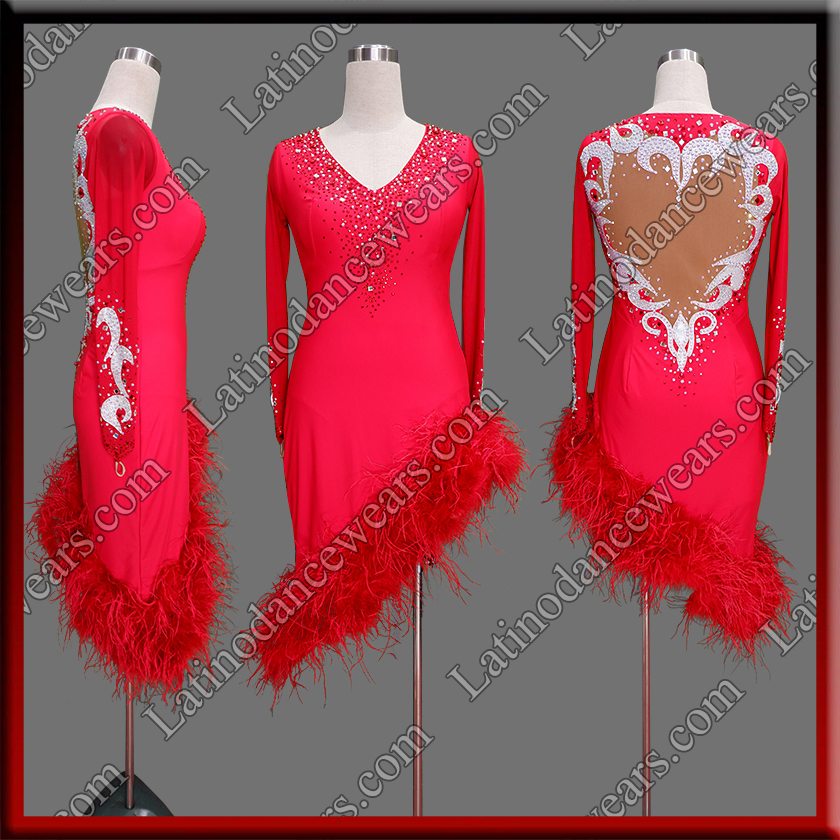LATIN SALSA COMPETITION DRESS LDW (LT1807)