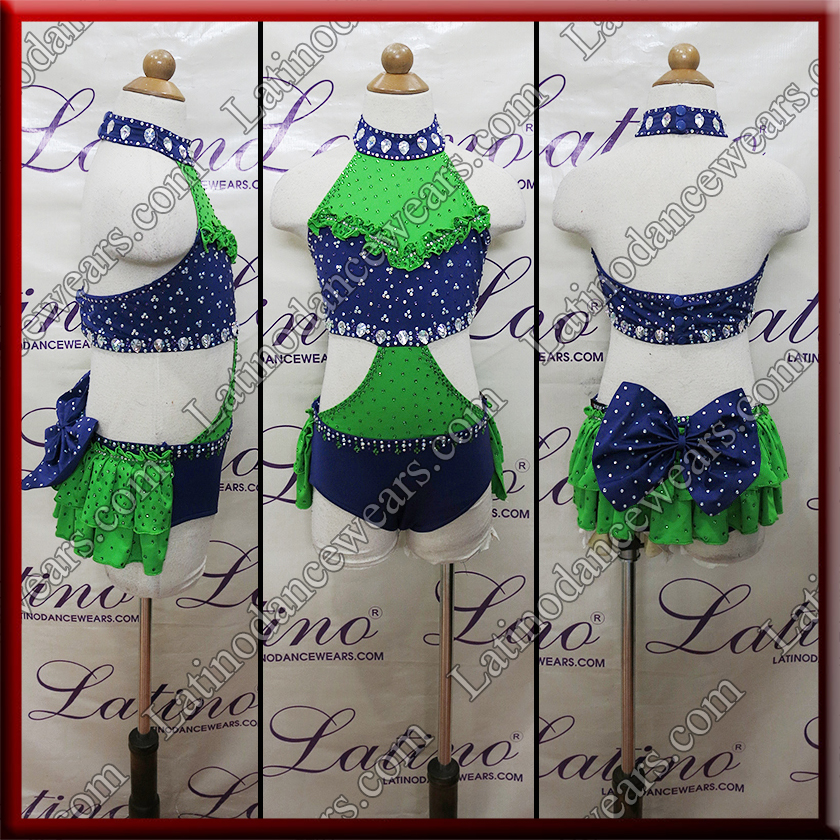 JUNIOR LATIN SALSA COMPETITION DRESS LDW (LK121)