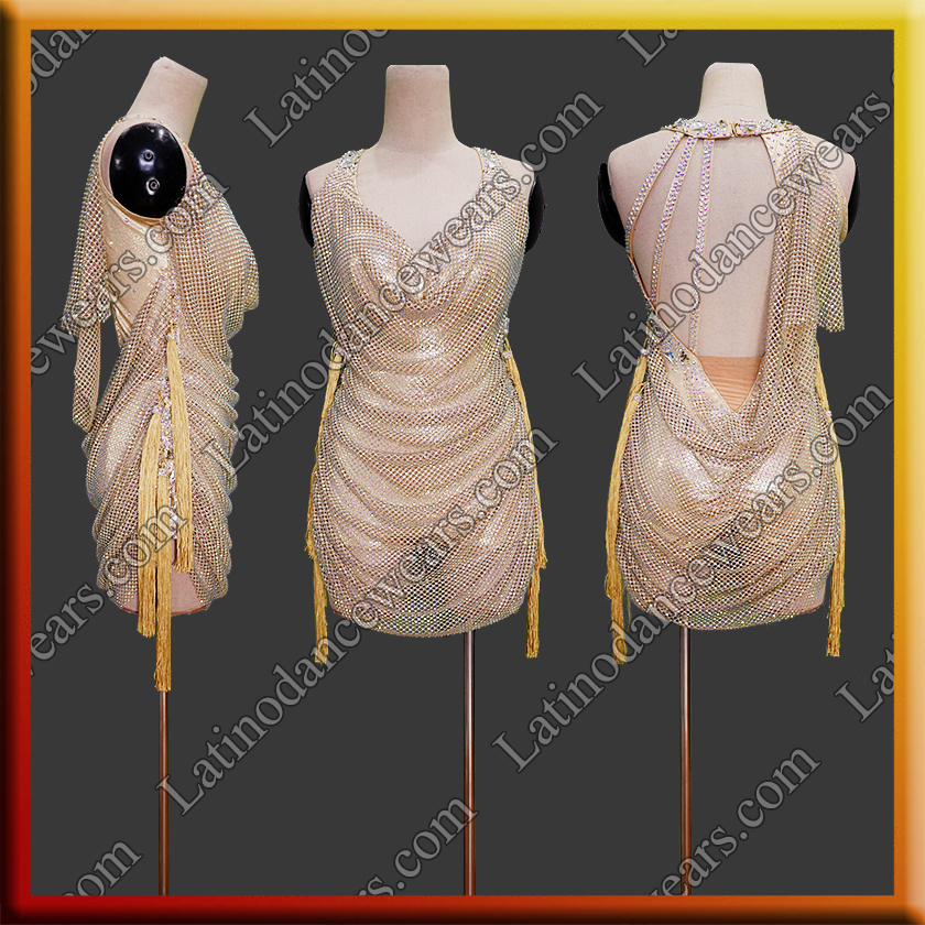 LATIN SALSA COMPETITION DRESS LDW (LT1814)