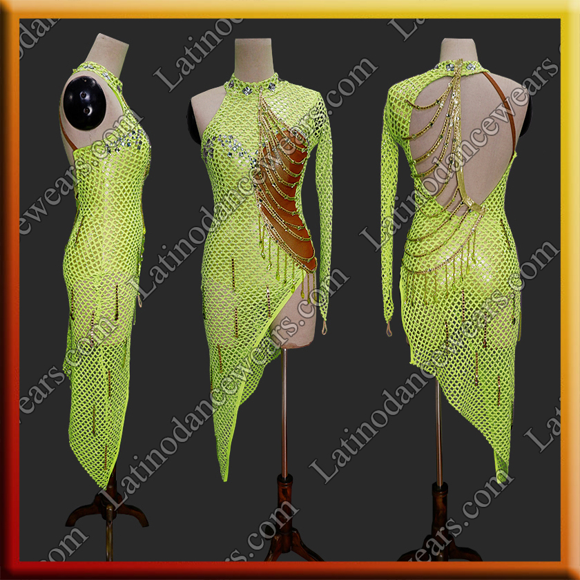 LATIN SALSA COMPETITION DRESS LDW (LT1815)