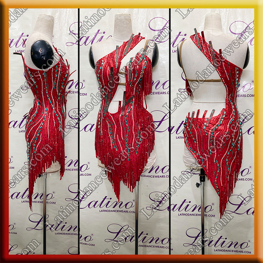 LATIN SALSA COMPETITION DRESS LDW (LT3199)