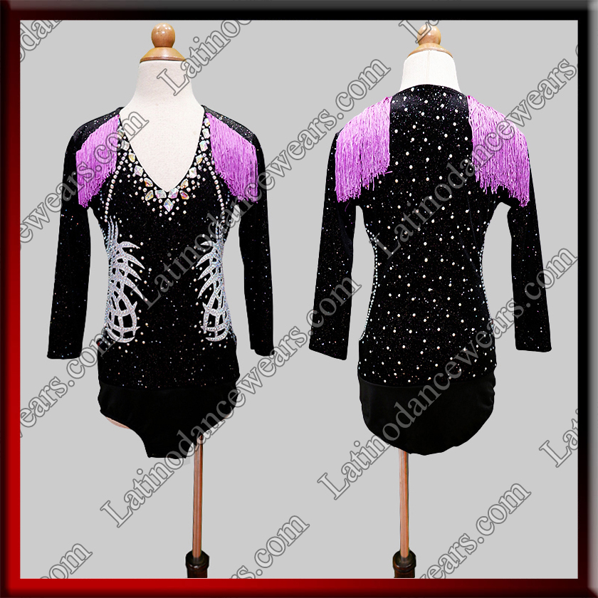JUNIOR BOY LATIN SALSA SHIRT LDW (BK11)
