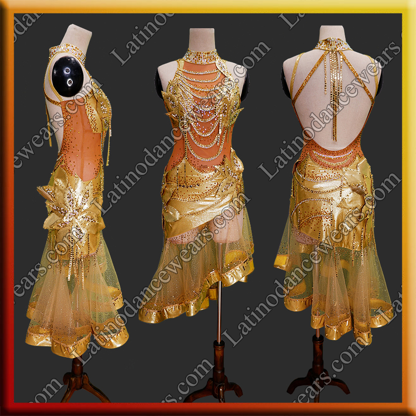 LATIN SALSA COMPETITION DRESS LDW (LT1818)