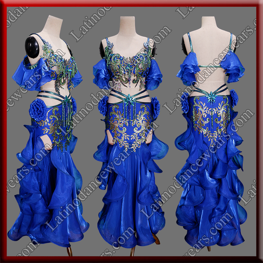 LATIN SALSA COMPETITION DRESS LDW (LT1825)