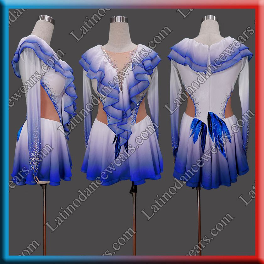 LATIN SALSA COMPETITION DRESS LDW (LT1860)