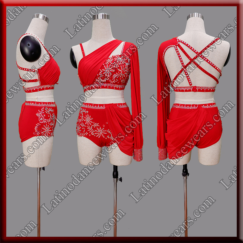 LATIN SALSA COMPETITION BODYSUIT LDW (LT1863)