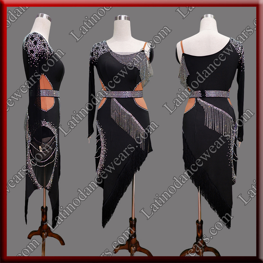 LATIN SALSA COMPETITION DRESS LDW (LT1865)