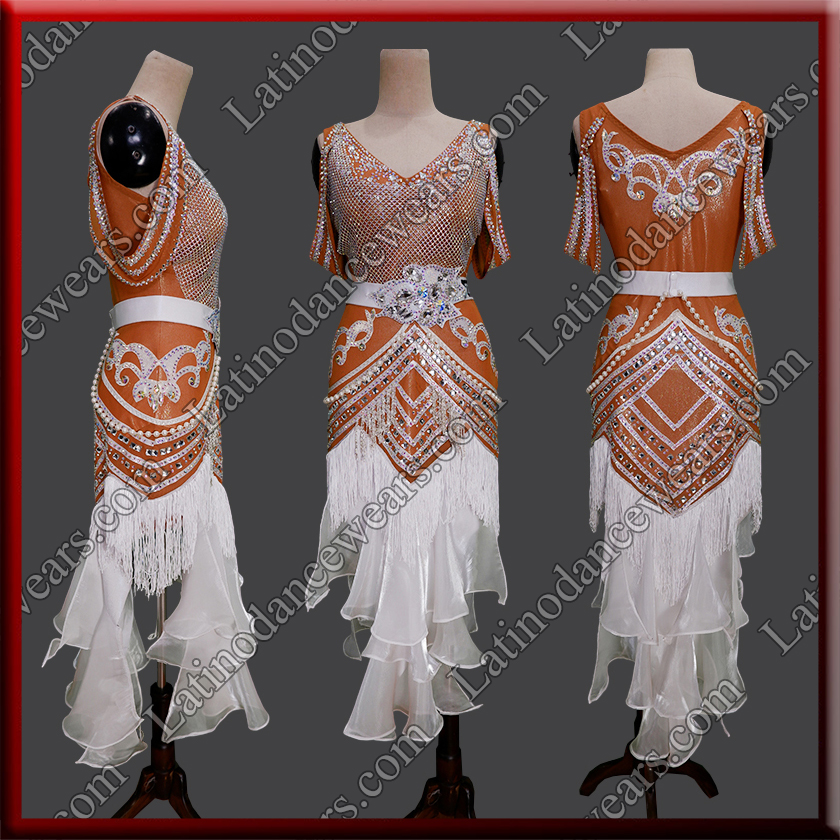 LATIN SALSA COMPETITION DRESS LDW (LT1866)