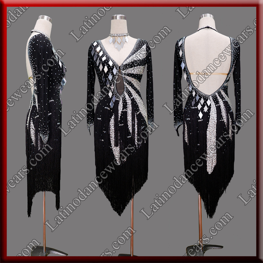 LATIN SALSA COMPETITION DRESS LDW (VL801)
