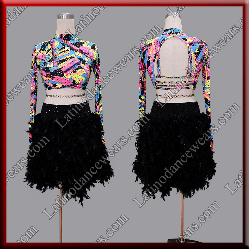 LATIN SALSA COMPETITION DRESS LDW (LS469)
