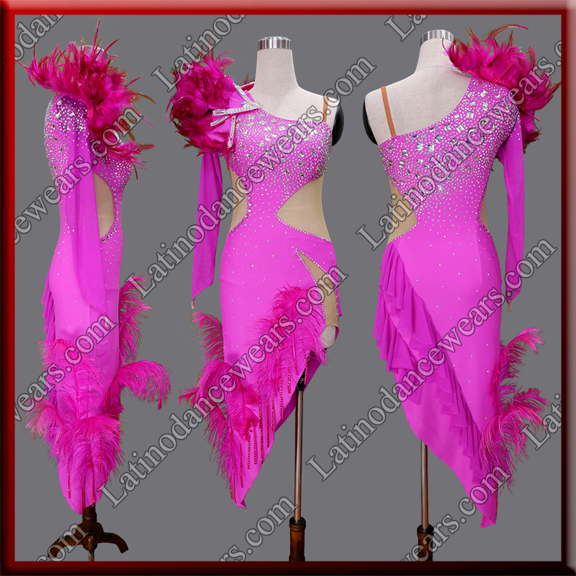 LATIN SALSA COMPETITION DRESS LDW (LT1852)