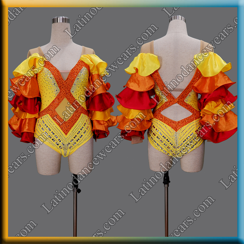 LATIN SALSA COMPETITION BODYSUIT LDW (LT1880)