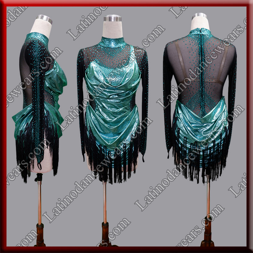 LATIN SALSA COMPETITION 2 IN 1 DRESS LDW (LT3212)