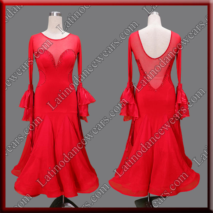 BALLROOM COMPETITION DRESS LDW (ST436)