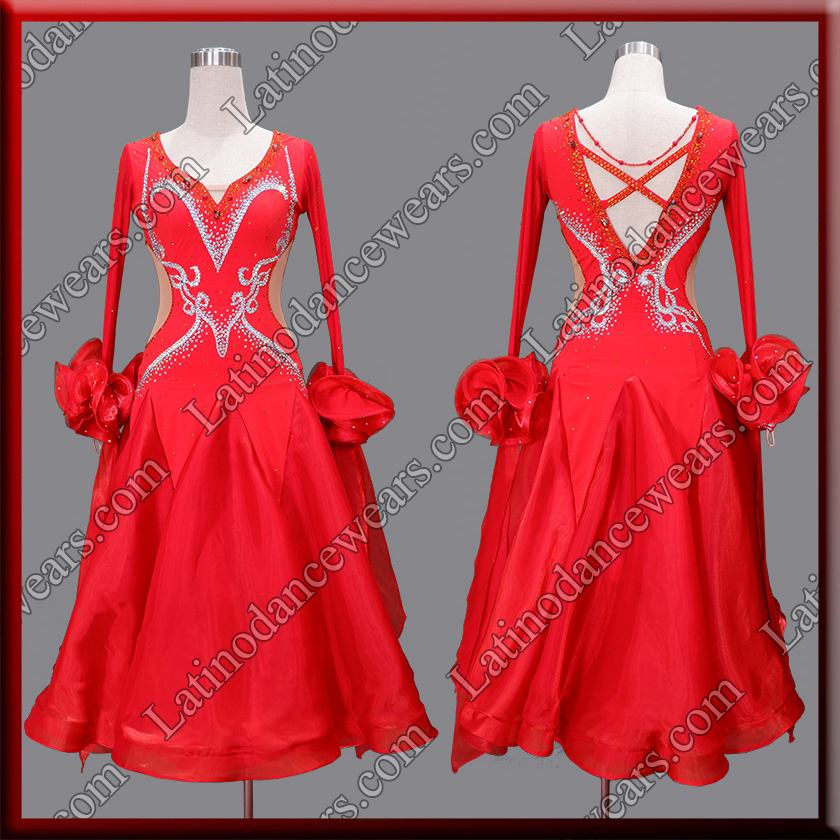 BALLROOM COMPETITION DRESS LDW (ST442)