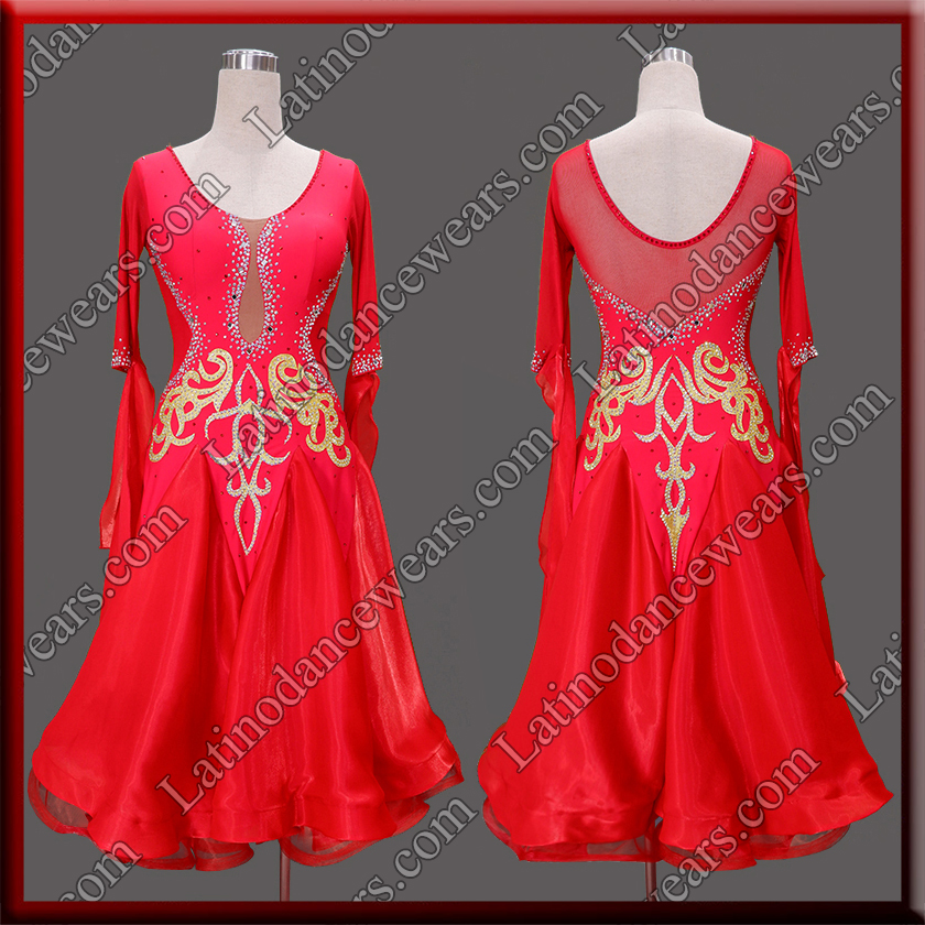 BALLROOM COMPETITION DRESS LDW (ST445)