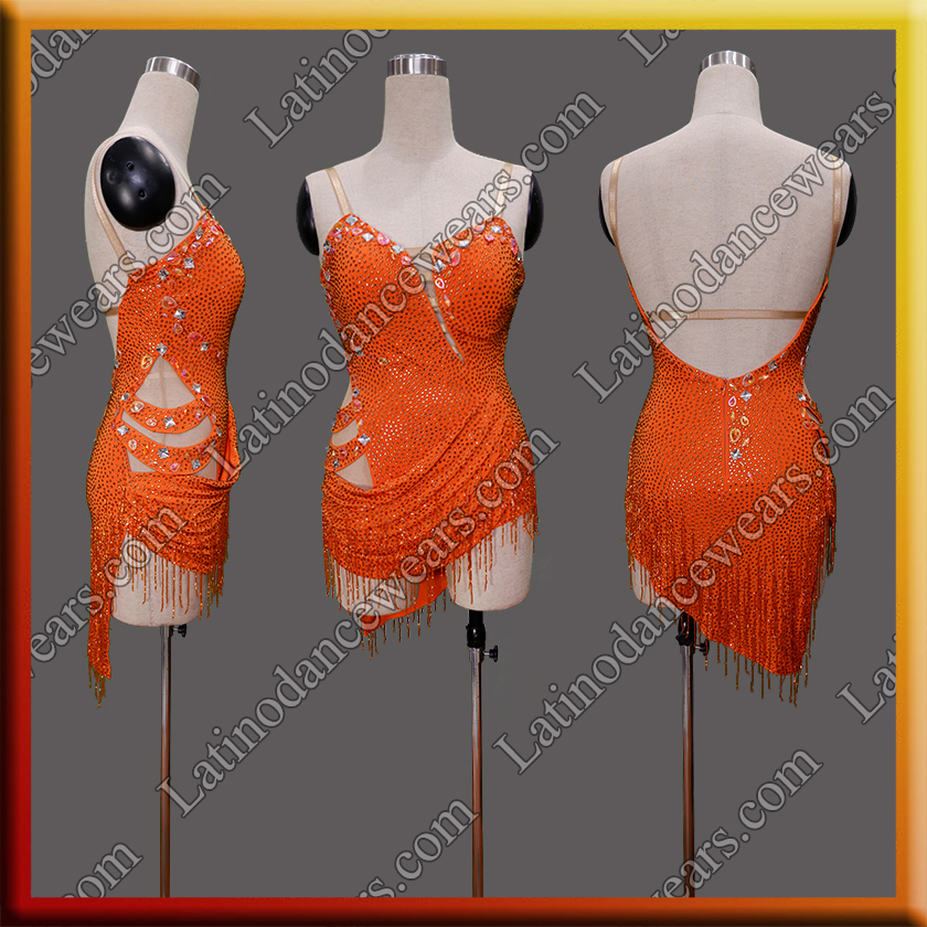 LATIN SALSA COMPETITION DRESS LDW (LT3213)