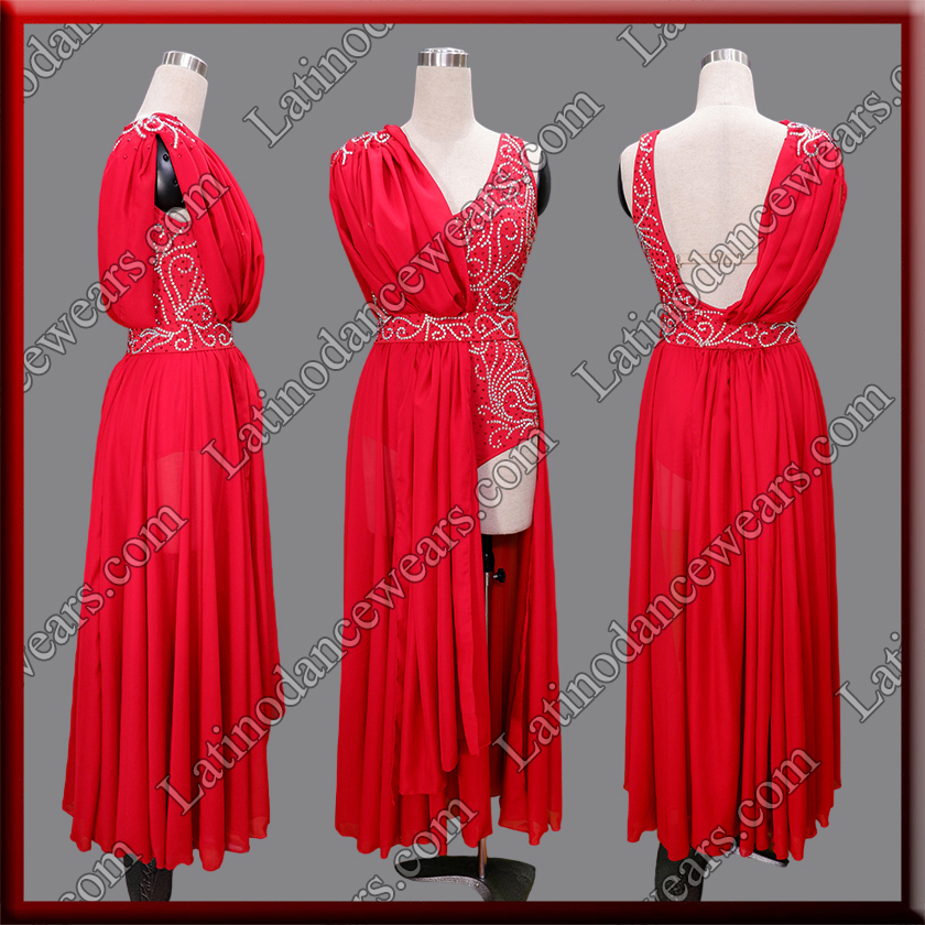 LATIN SALSA COMPETITION DRESS LDW (LT3214)