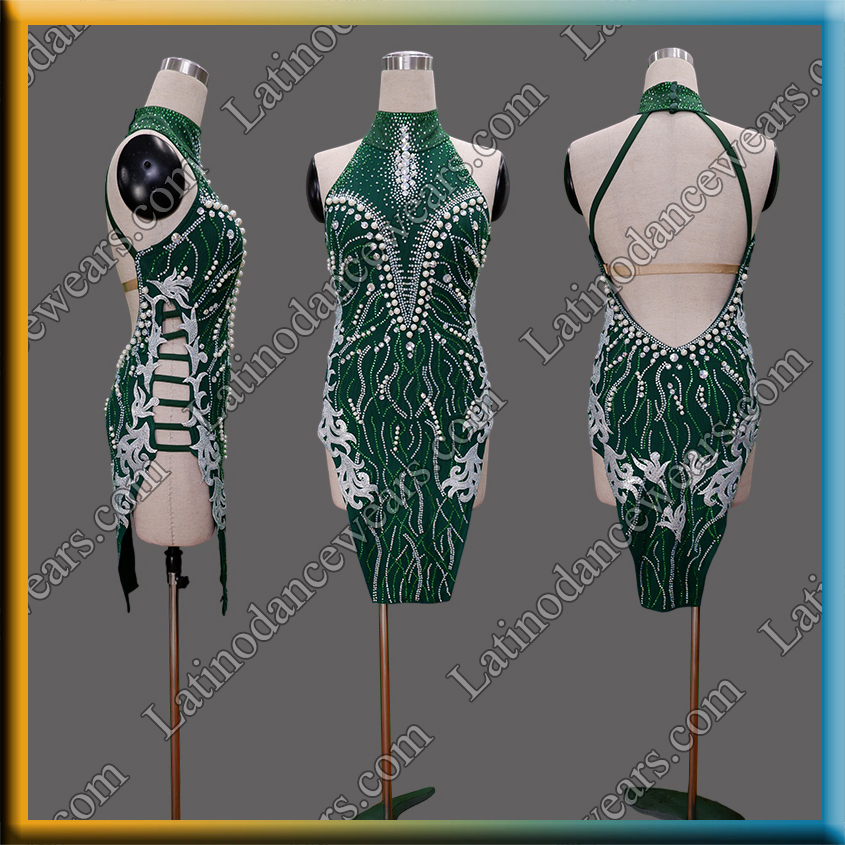 LATIN SALSA COMPETITION DRESS LDW (LT3200A)