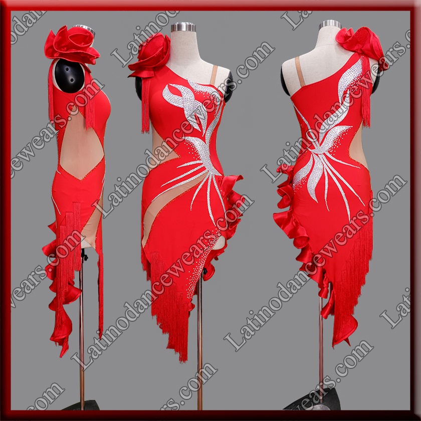 LATIN SALSA COMPETITION DRESS LDW (LT1922)