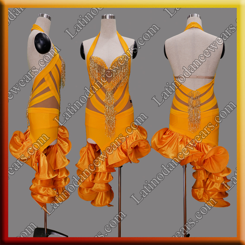 LATIN SALSA COMPETITION DRESS LDW (LT3603)