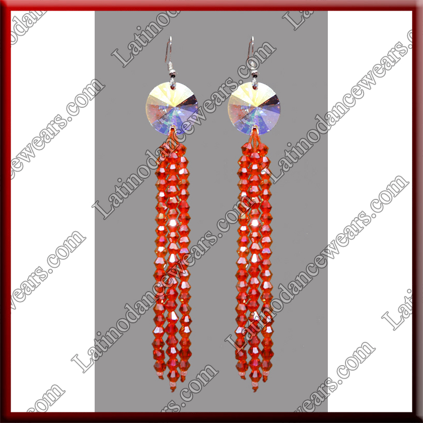 WOMAN LATIN SALSA BALLROOM EARRINGS (EA63)