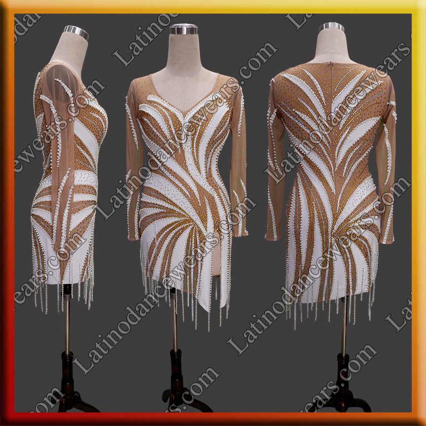 LATIN SALSA COMPETITION DRESS LDW (AL134)