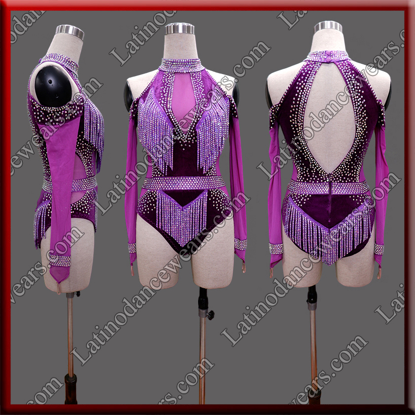 LATIN SALSA COMPETITION DRESS LDW (LT1940)