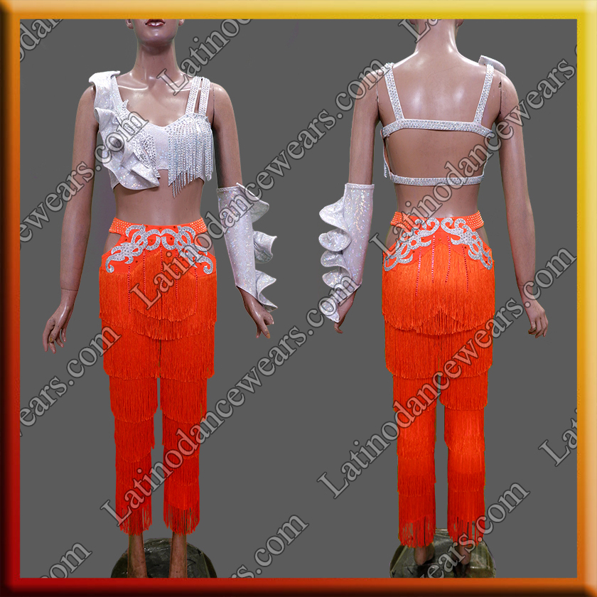 LATIN SALSA COMPETITION CATSUIT LDW (LT1945)