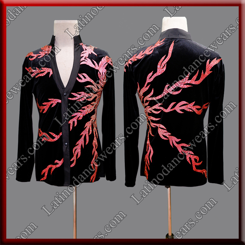 MAN LATIN SALSA SHIRT LDW (B435A)