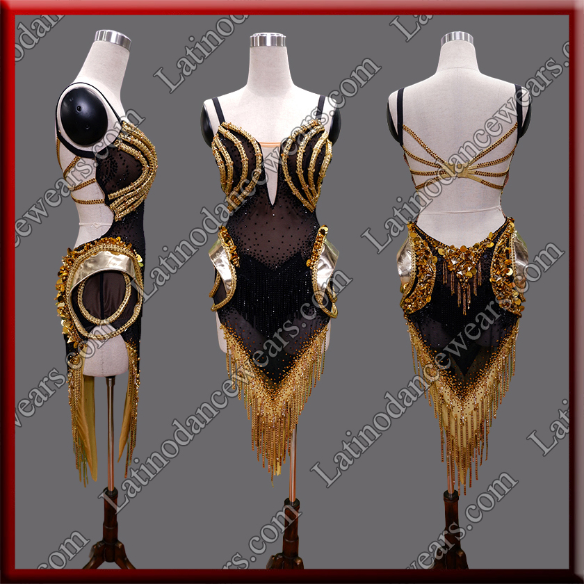 LATIN SALSA COMPETITION DRESS LDW (LT1950)
