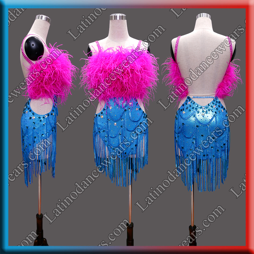 LATIN SALSA COMPETITION DRESS LDW (LT1956)