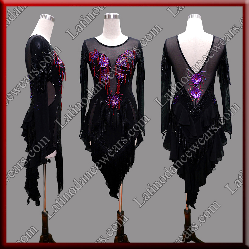 LATIN SALSA COMPETITION DRESS LDW (LT1973)