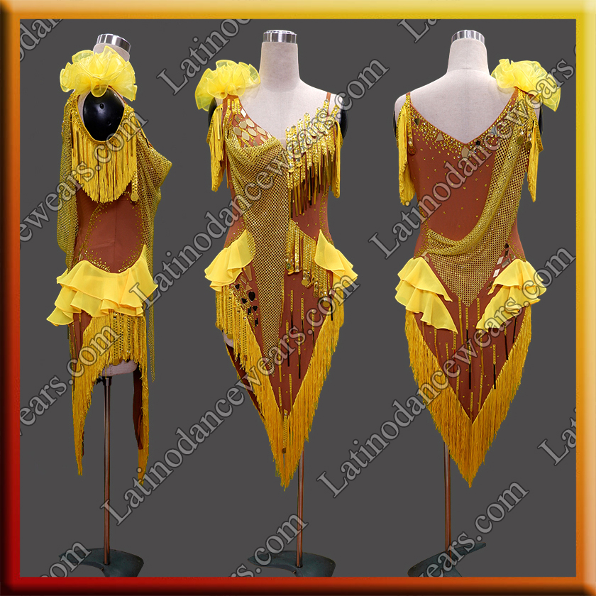 LATIN SALSA COMPETITION DRESS LDW (LT1981)
