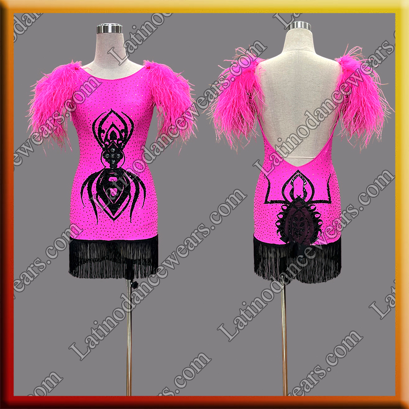 LATIN SALSA COMPETITION DRESS LDW (LT1988)