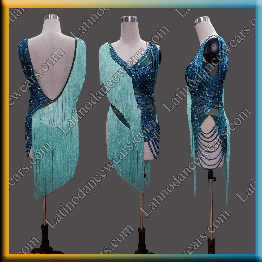 LATIN SALSA COMPETITION DRESS LDW (LT1989)