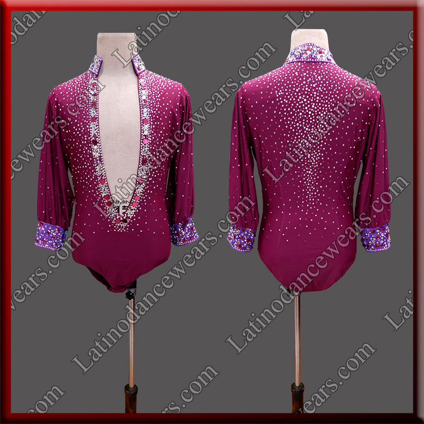 MAN LATIN SALSA SHIRT LDW (B548)