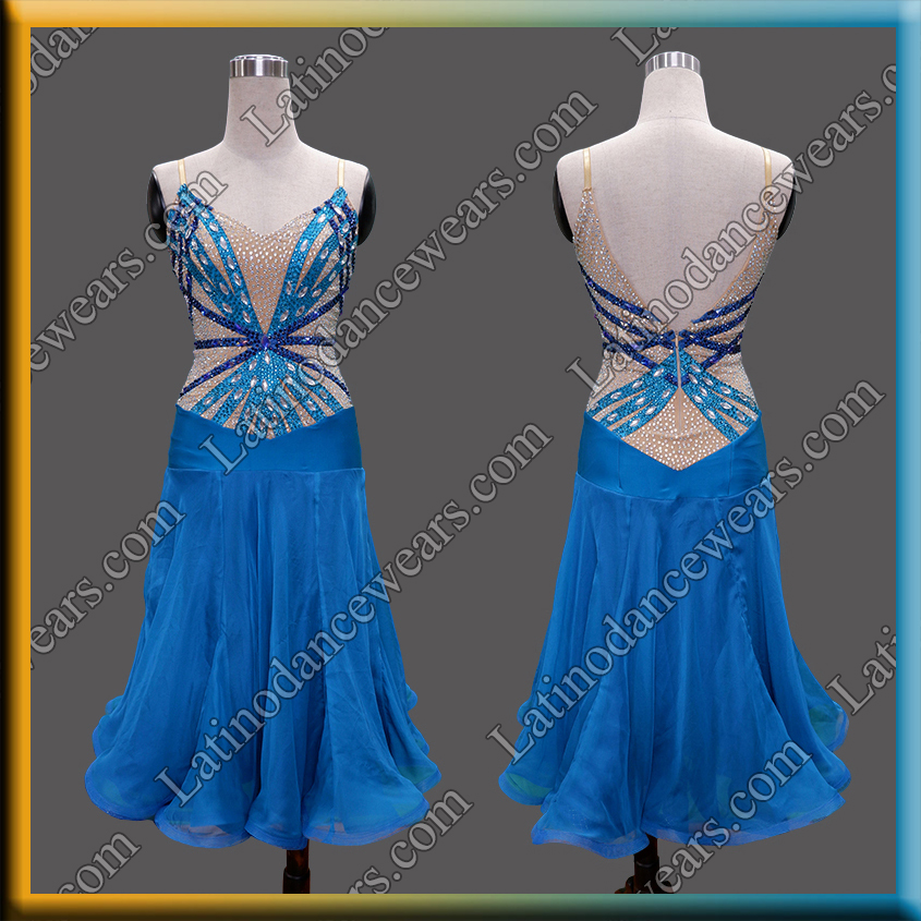 BALLROOM COMPETITION DRESS LDW (ST465)