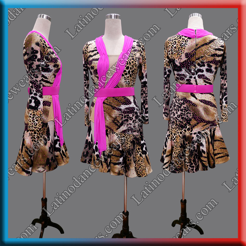 LATIN SALSA COMPETITION DRESS LDW (LT1304A)
