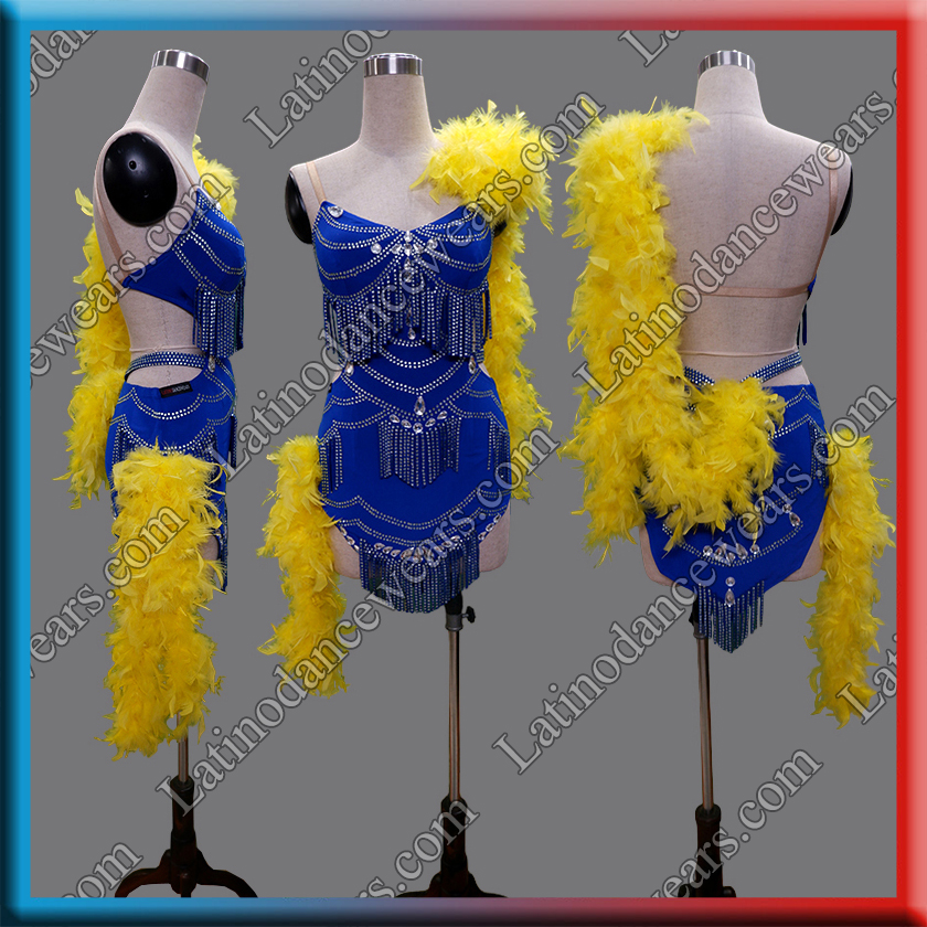 LATIN SALSA COMPETITION DRESS LDW (LT1754A)