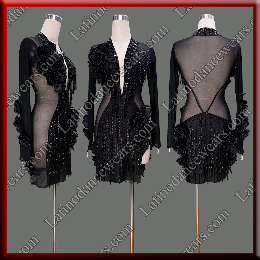 LATIN SALSA COMPETITION DRESS LDW (LT2004)