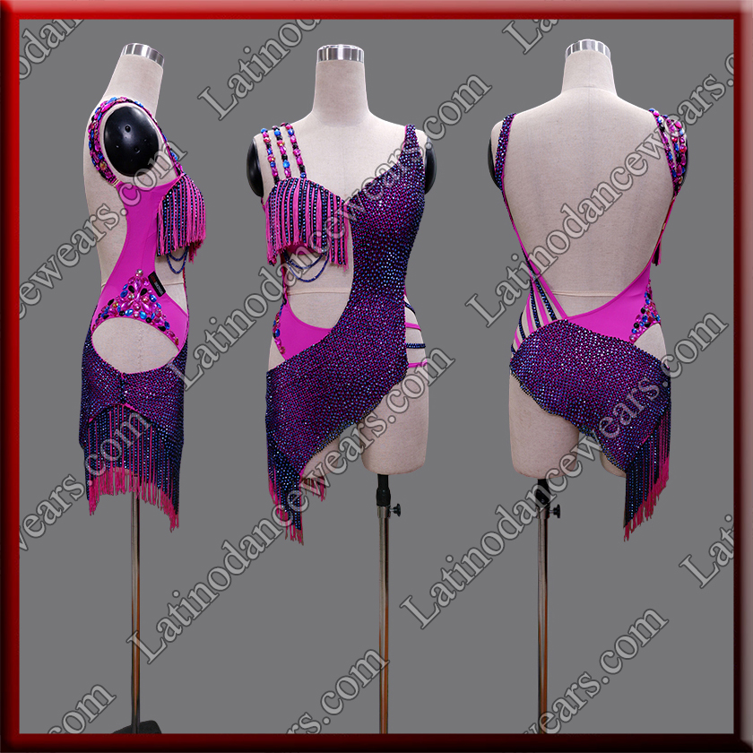 LATIN SALSA COMPETITION DRESS LDW (LT3616)